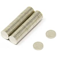 Magnet Expert - Imanes circulares para manualidades (neodimio resistente grado N42- 3 x 0-5 mm- 0-09 kg- 50 unidades)